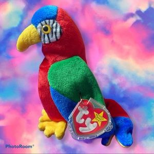 Jabber Parrot Beanie Baby